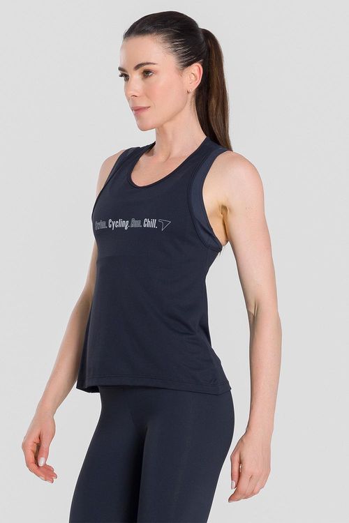 BLUSA BIO TRIATHLON - REF. F16277 - PRETO - ADULTO