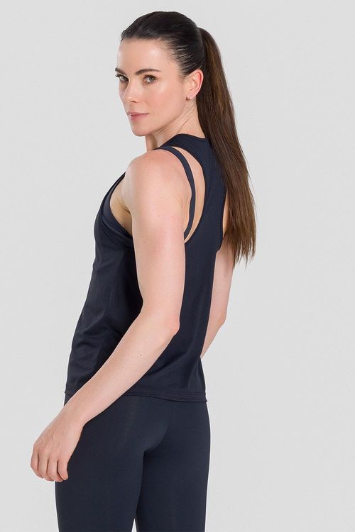 BLUSA BIO TRIATHLON - REF. F16277 - PRETO - ADULTO