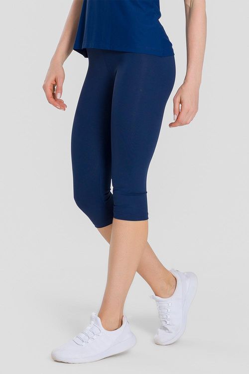 CALÇA CORSÁRIO ESSENTIAL FLEX - REF. F15698 - MARINHO
