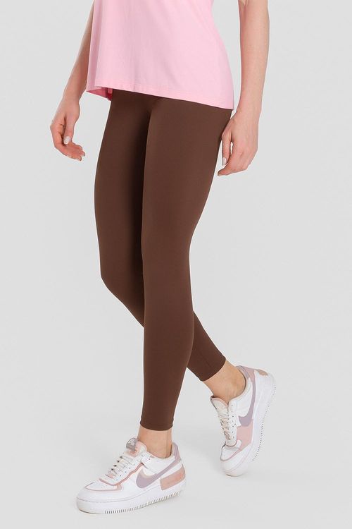 CALÇA LEGGING ESSENTIAL EMANA ADULTO - REF. A726 - ESPRESSO - ADULTO