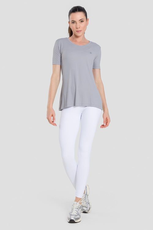CALÇA LEGGING ESSENTIAL EMANA ADULTO - REF. A726 - BRANCO