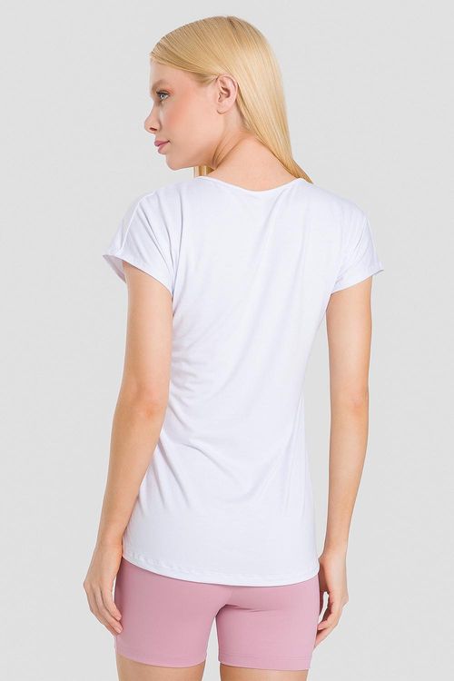 BLUSA FLUIDITY PETAL ADULTO - REF. F16432 - BRANCO
