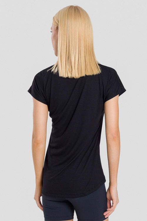 BLUSA FLUIDITY PETAL ADULTO - REF. F16432 - PRETO