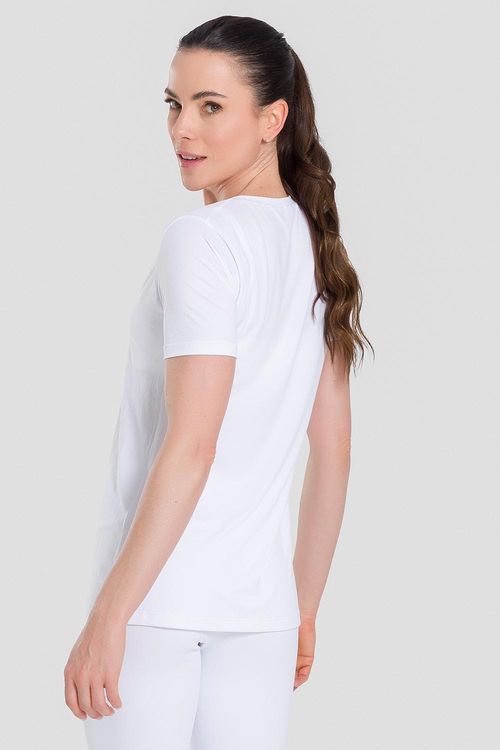 T-SHIRT ECO DRY WIDE ESSENTIAL ADULTO - REF. F15840 - BRANCO - ADULTO