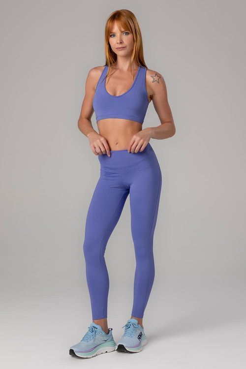 CALÇA LEGGING NAKAY COM BOLSO FUNCIONAL ADULTO - REF. F15421 - CELESTE