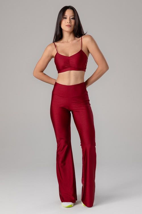 CALÇA FLARE SLIM SHAPE ADULTO - REF. F14336 - RUBI