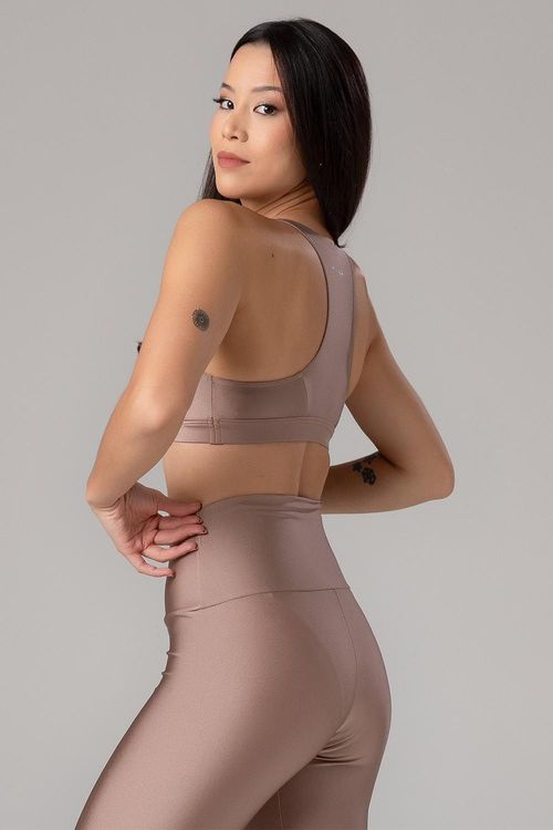 TOP SLIM SHAPE COM BOJO REMOVÍVEL ADULTO - REF. F15322 - NUT - ADULTO