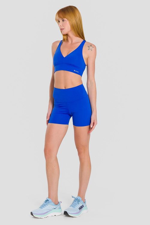SHORTS ESSENTIAL FLEX ADULTO - REF. F15324 - AZUL LIBERT
