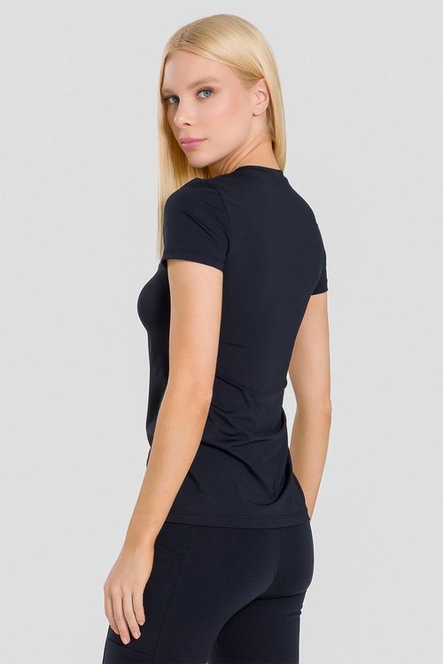T-SHIRT NEUTRAL SLIM ADULTO - REF. F16240 - PRETO