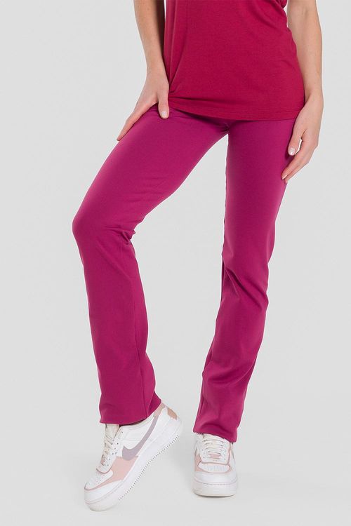 CALÇA SEQUINHA ESSENTIAL HIGH COMPRESSION ADULTO - REF. A294 - BORGONHA - ADULTO