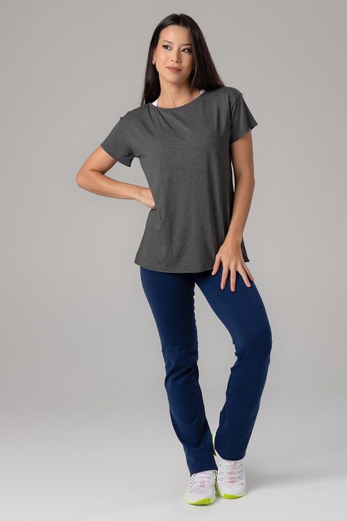 CALÇA SEQUINHA ESSENTIAL HIGH COMPRESSION ADULTO - REF. A294 - MARINHO