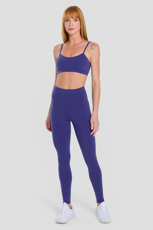 CALÇA LEGGING ESSENTIAL HIGH COMPRESSION HALTER ADULTO - REF. F13478 - DUSK - ADULTO