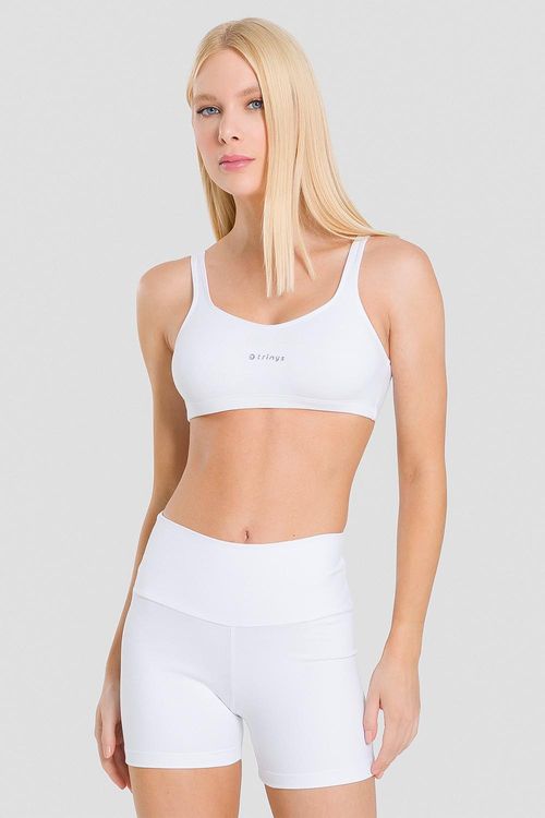 TOP ESSENTIAL PERFORMANCE ADULTO - REF. A154 - BRANCO - ADULTO