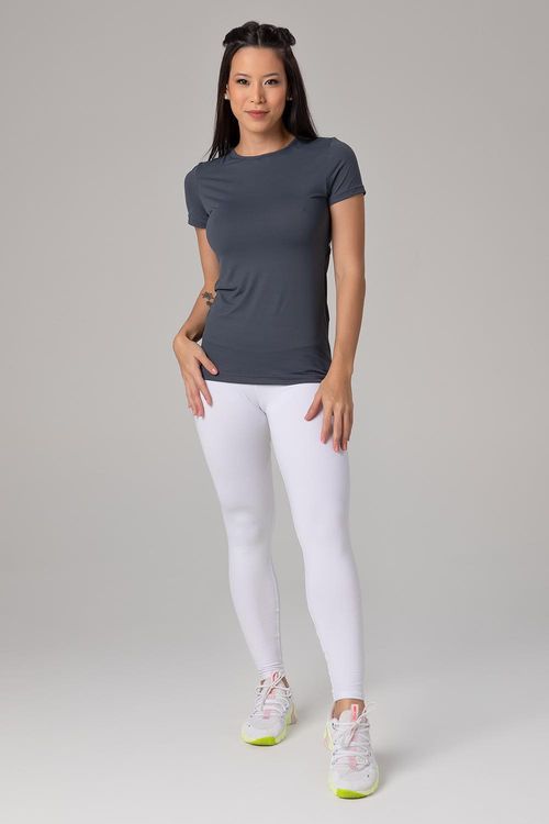 CALÇA LEGGING HIGH COMPRESSION ADULTO - REF. A724 - BRANCO