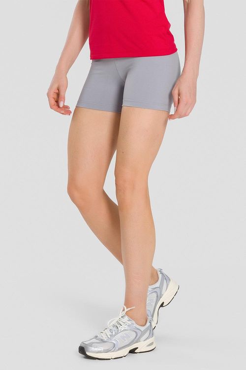 SHORTS ESSENTIAL HIGH COMPRESSION ADULTO - REF. A713 - CINZA LOFT