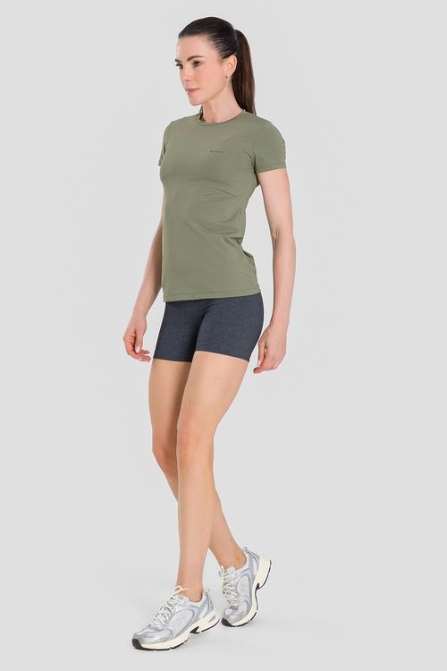 SHORTS ESSENTIAL HIGH COMPRESSION ADULTO - REF. A713 - MESCLA PRETO - ADULTO