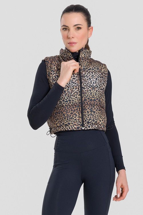 COLETE LEO MATELASSÊ ADULTO - REF. F16296 - LEOPARDO