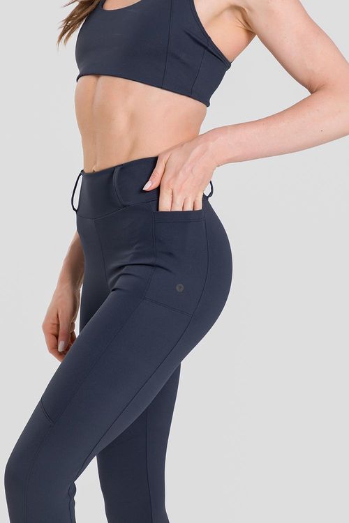 LEGGING EMANA COM BOLSO ADULTO - REF. F16304 - PRETO