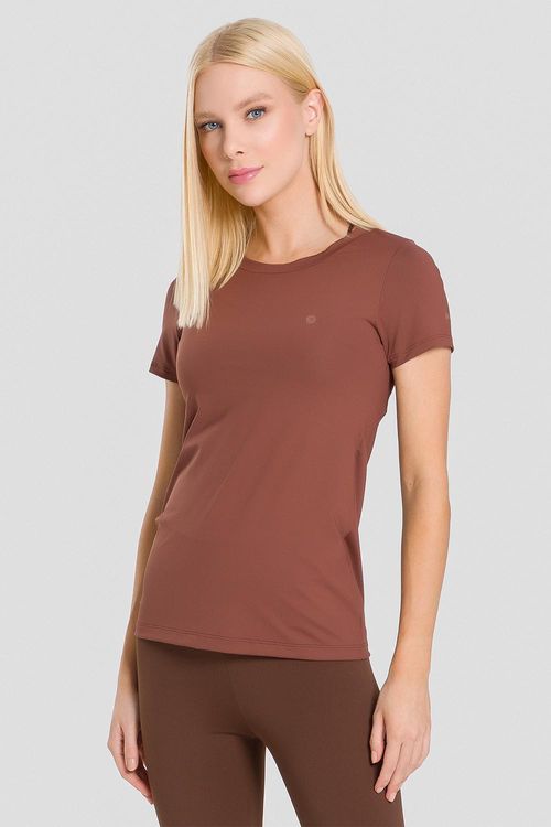 T-SHIRT NEUTRAL OPEN BACK ADULTO - REF. F16308 - CACAU