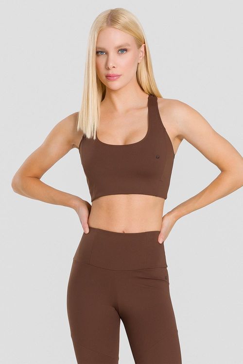 TOP EMANA CROSS ADULTO - REF. F16182 - ESPRESSO