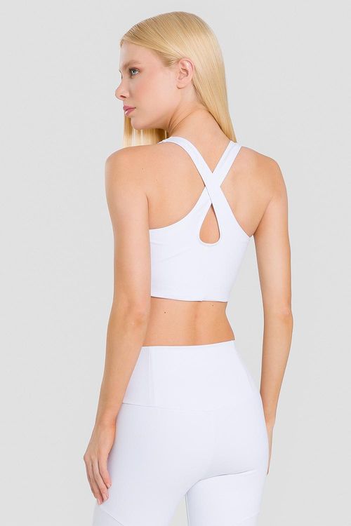 TOP EMANA CROSS ADULTO - REF. F16182 - BRANCO