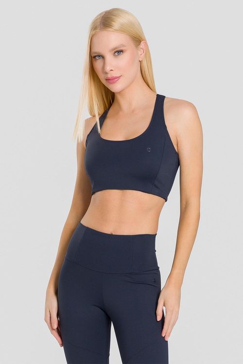 TOP EMANA CROSS ADULTO - REF. F16182 - PRETO