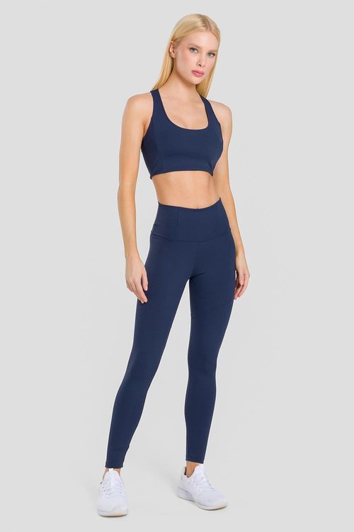 LEGGING EMANA SLIM COM BOLSO NO CÓS ADULTO - REF. F16310 - MARINHO