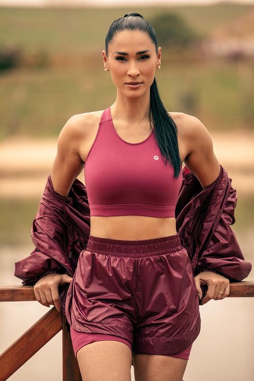 SHORTS-SHORTS BREEZE ADULTO - REF. F16298 - BORGONHA