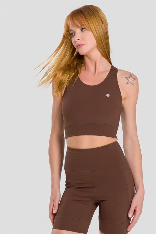 TOP EMANA RUNNING ADULTO - REF. F16313 - ESPRESSO