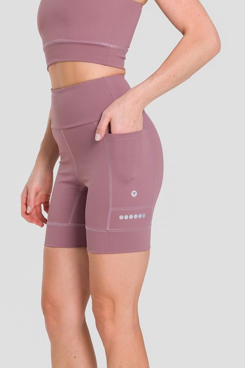 BERMUDA EMANA® RUNNING COM BOLSOS ADULTO - REF. F16090 - CASTANHEIRA