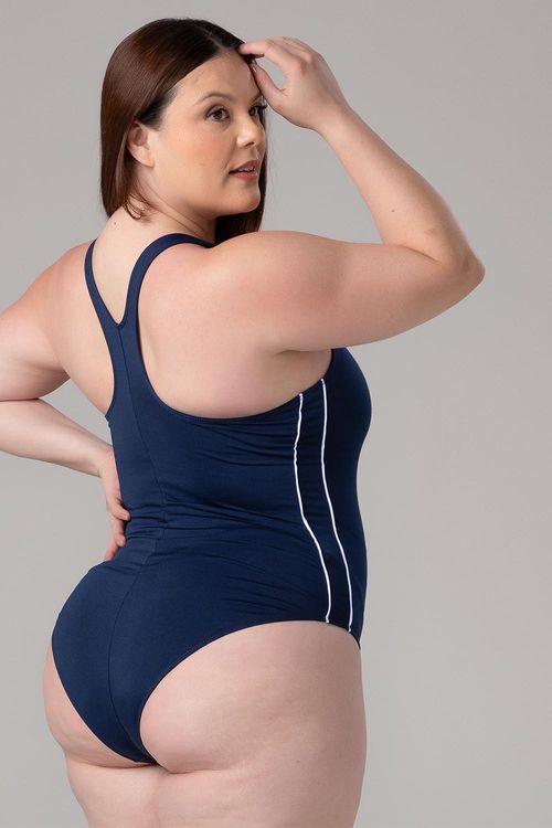 MAIÔ FRISO FECHADO NAS COSTAS COM TOUCA ADULTO - REF. A278 - MH/BR - ADULTO