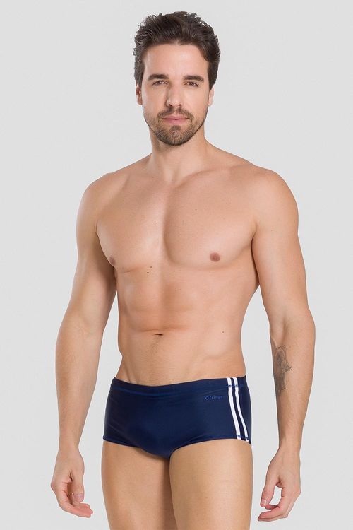 SUNGA LATERAL 17CM ADULTO - REF. 3570 - MARINHO