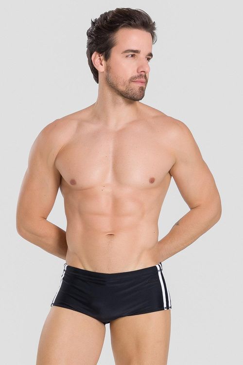 SUNGA LATERAL 17CM ADULTO - REF. 3570 - PRETO