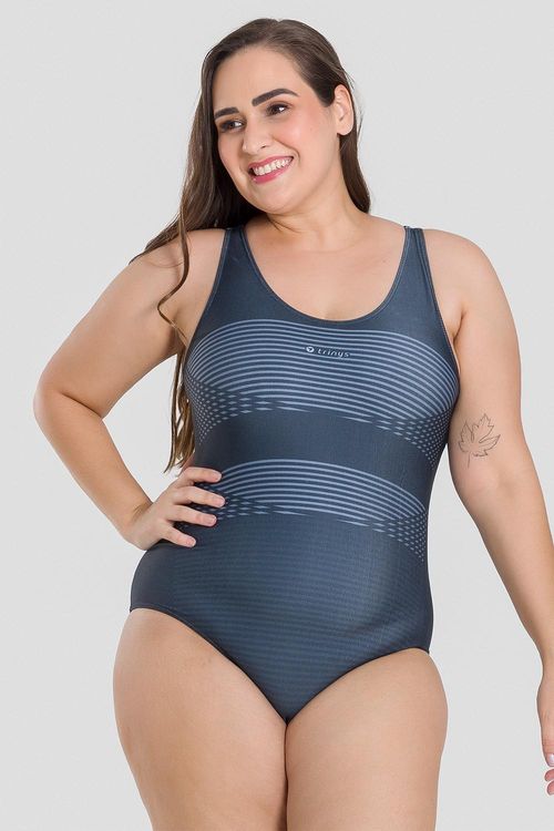 MAIÔ FECHADO NAS COSTAS PLUS SIZE - REF. 3623 - SL2663