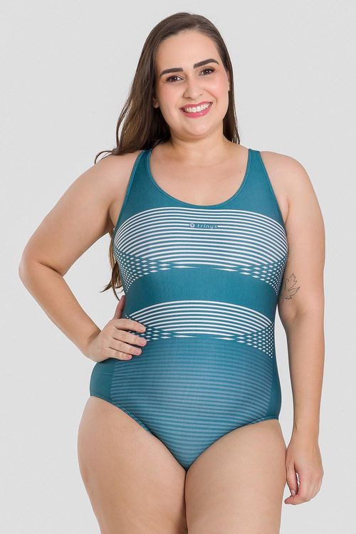 MAIÔ FECHADO NAS COSTAS PLUS SIZE - REF. 3623 - SL2662