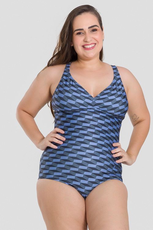 MAIÔ SENHORA FECHADO NAS COSTAS (48 AO 52) ADULTO - REF. 3630JJ5 - SL2698