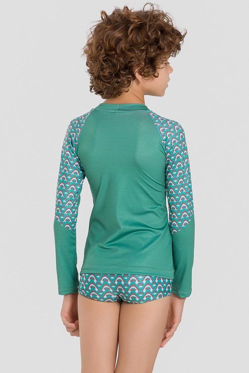BLUSA NATAÇÃO MASCULINA INFANTIL - REF. 3634 - SL2709