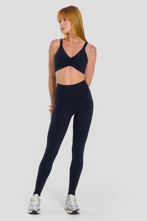 LEGGING IMPACT MESH ADULTO - REF. F16338 - PRETO