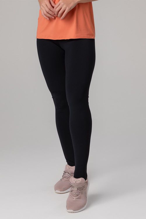 CALÇA LEGGING IMPACT CALCANHAR ABERTO - VERÃO25/26 - REF. F16206 - PRETO