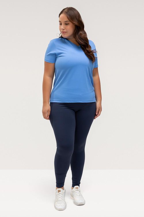 LEGGING PLUS SIZE EMANA DUO - PRIMAVERA VERÃO 26/27 - REF. F16582 - MARINHO